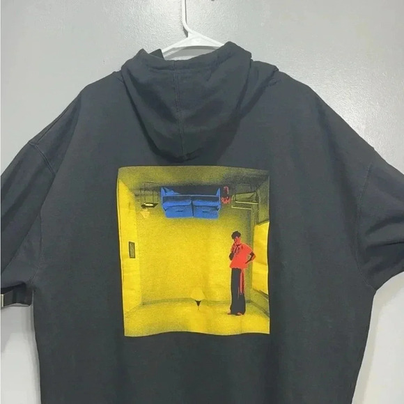 Harry’s House Harry Styles Black Long Sleeve Hoodie Sweatshirt Pullover 2XL - Picture 8 of 16